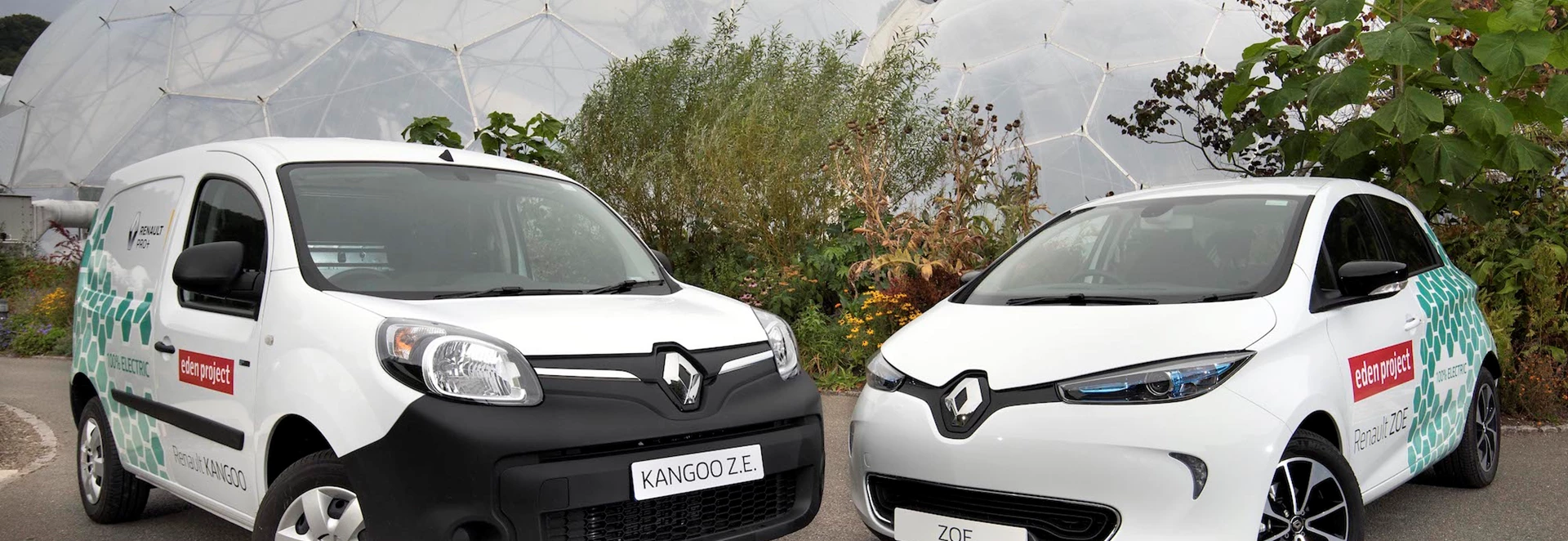 Renault supplies Eden Project with fleet of EVs
